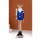 Icy Giftware Set of 3 Christmas King Nutcracker - 12" - Blue and Clear